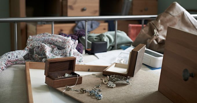 home that was burglarized